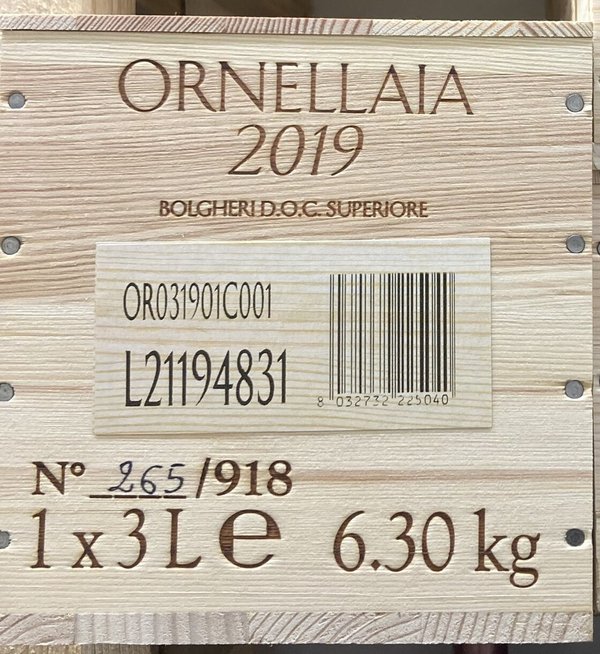 Ornellaia Bolgheri Rosso 2019 1x3,0 ltr DOPMagnum